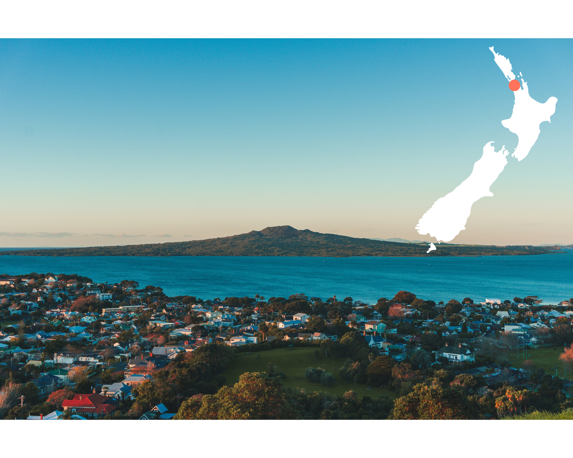 Rangitoto Island Auckland harbour